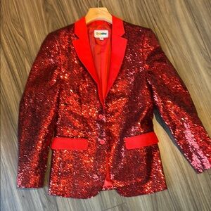 Men’s sequin blazer